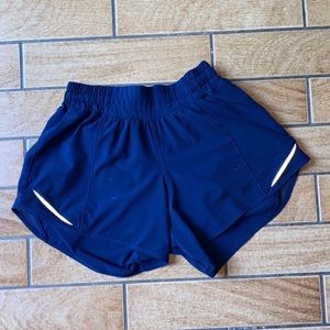 True navy Lululemon hotty hots